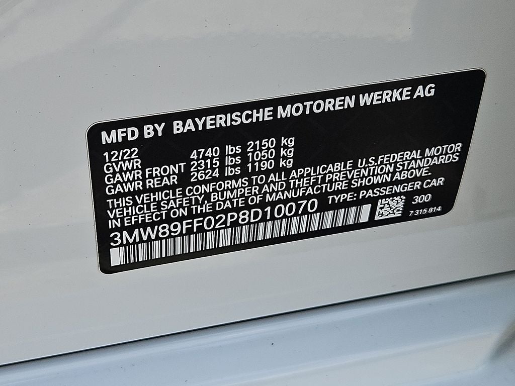 2023 BMW 3 Series 330i xDrive w/Driving Assistance Package
