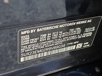 2024 BMW X7 xDrive40i