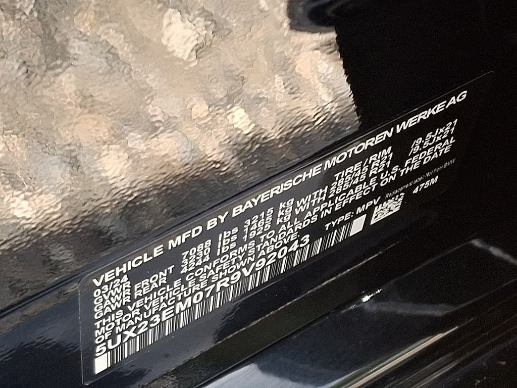 2024 BMW X7 xDrive40i