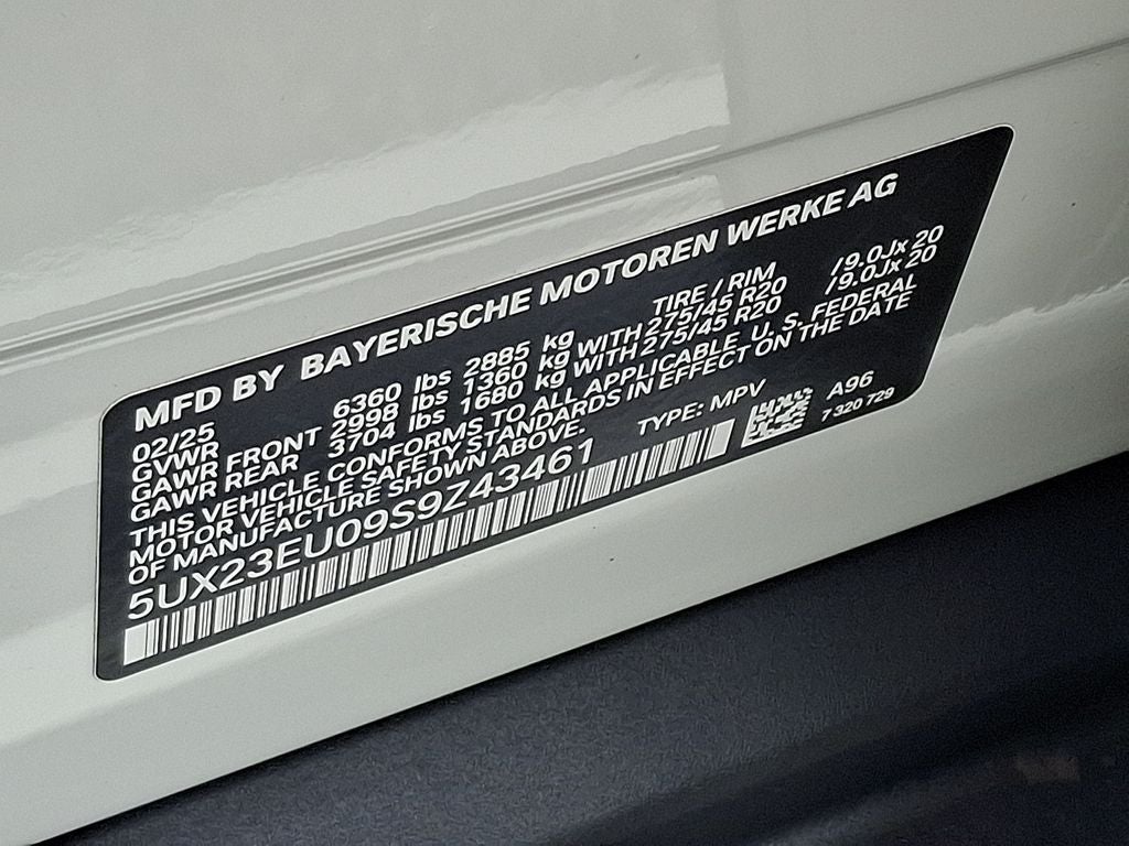 2025 BMW X5 xDrive40i