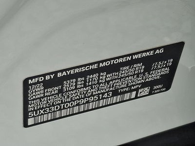 2023 BMW X4 xDrive30i w/Premium Package