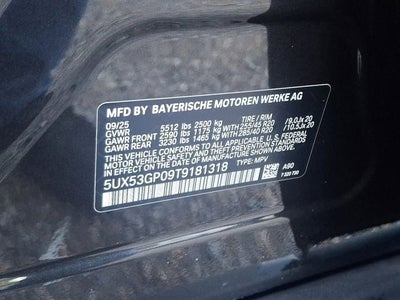 2026 BMW X3 30 xDrive w/Premium Package
