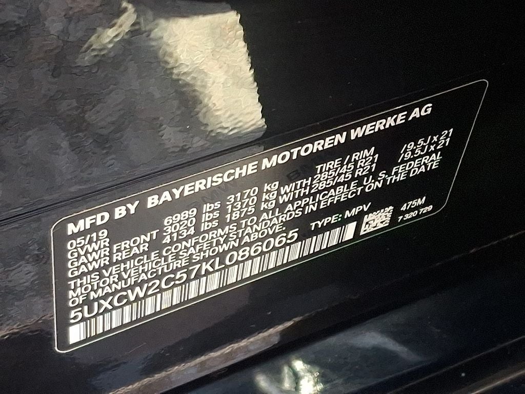 2019 BMW X7 xDrive40i w/Driving Assistance Pro Pkg