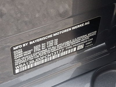 2023 BMW 5 Series 530i xDrive w/Convenience Package