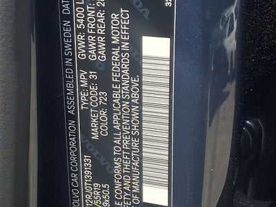 2026 Volvo XC60 B5 Core w/Climate package
