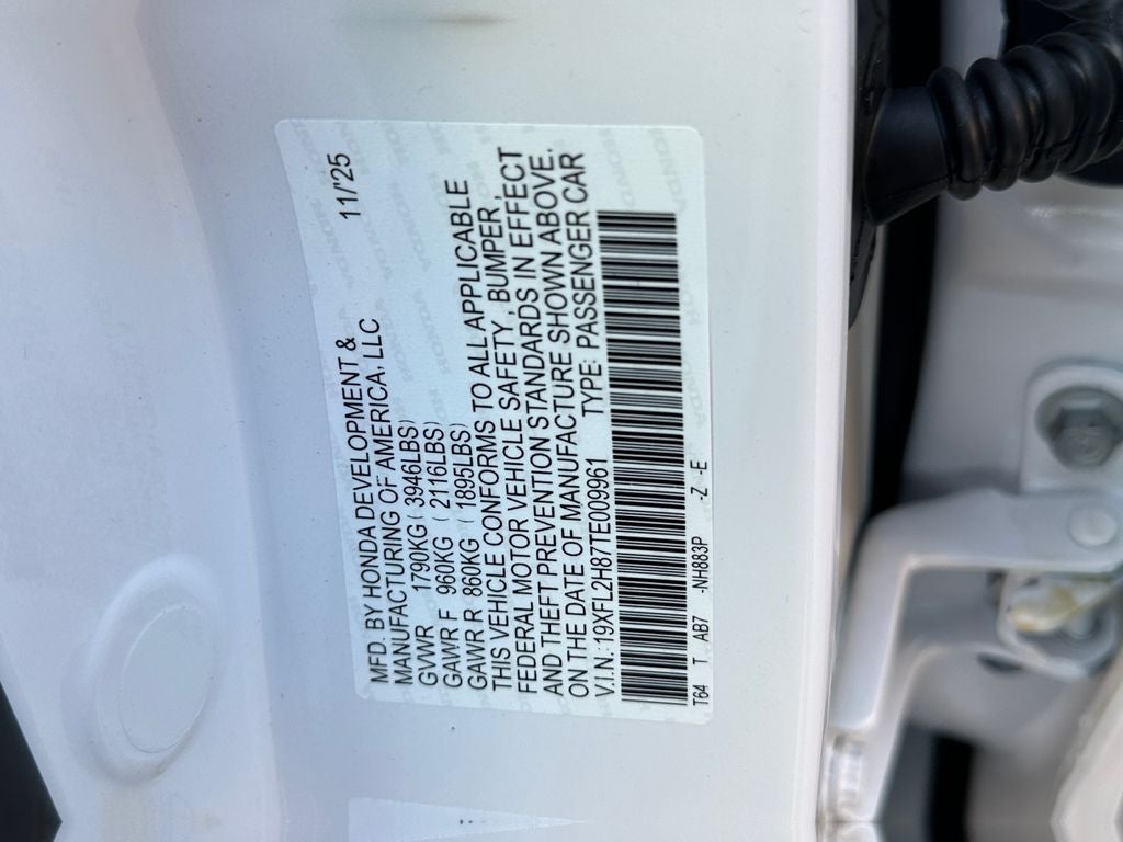 2026 Honda Civic Sport