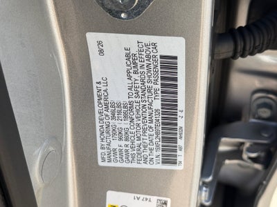 2026 Honda Civic Sport