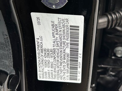 2026 Honda Civic Hybrid Sport