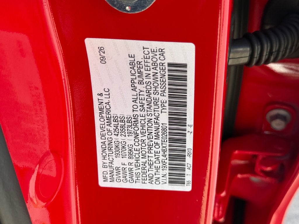 2026 Honda Civic Hybrid Sport
