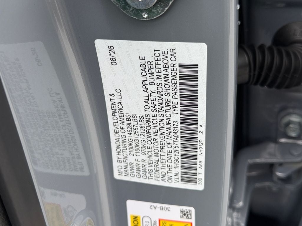 2026 Honda Accord Hybrid Sport