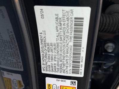 2024 Honda Accord Hybrid EX-L