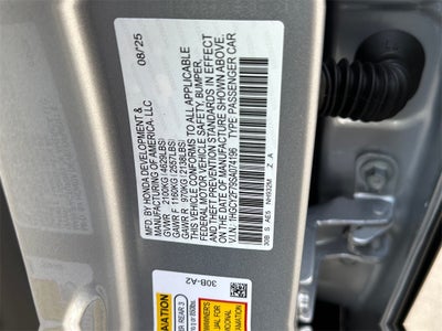 2025 Honda Accord Hybrid Sport-L