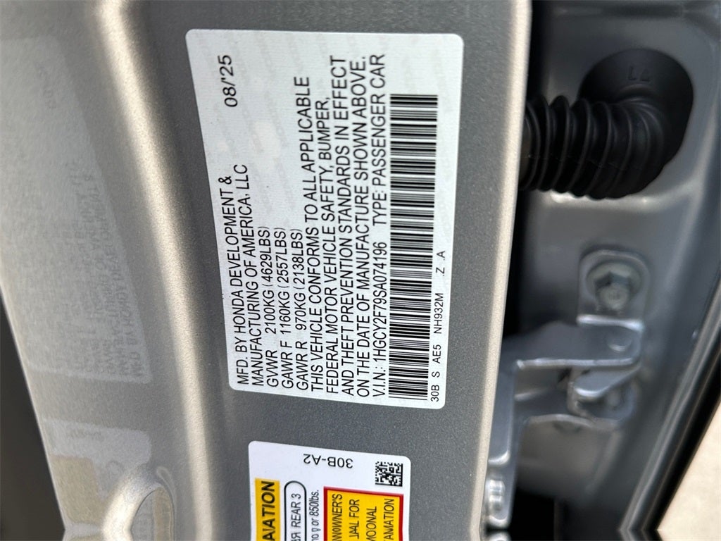 2025 Honda Accord Hybrid Sport-L