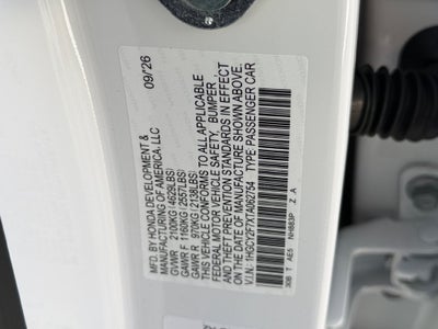 2026 Honda Accord Hybrid Sport-L