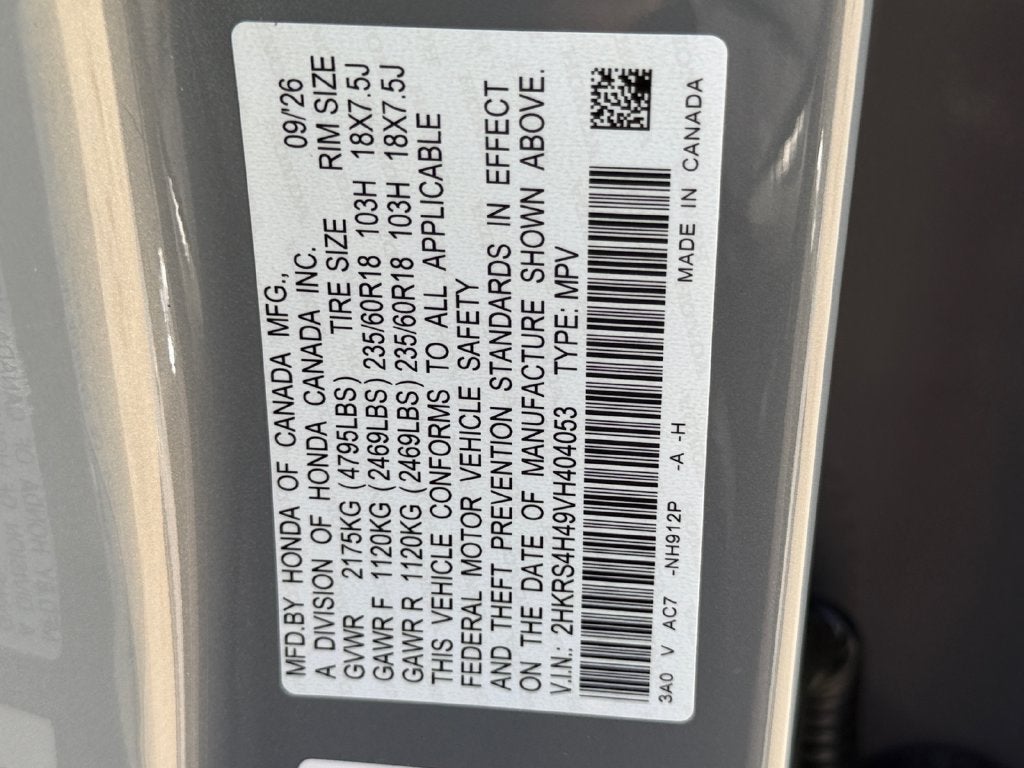 2027 Honda CR-V EX