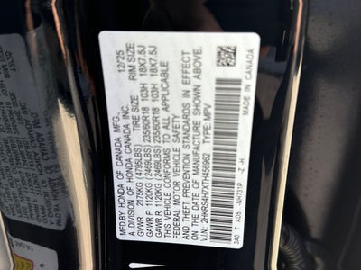 2026 Honda CR-V EX-L