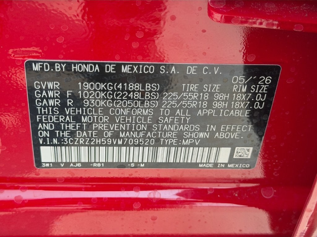2027 Honda HR-V Sport