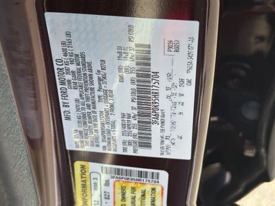 2017 Ford Fusion Platinum