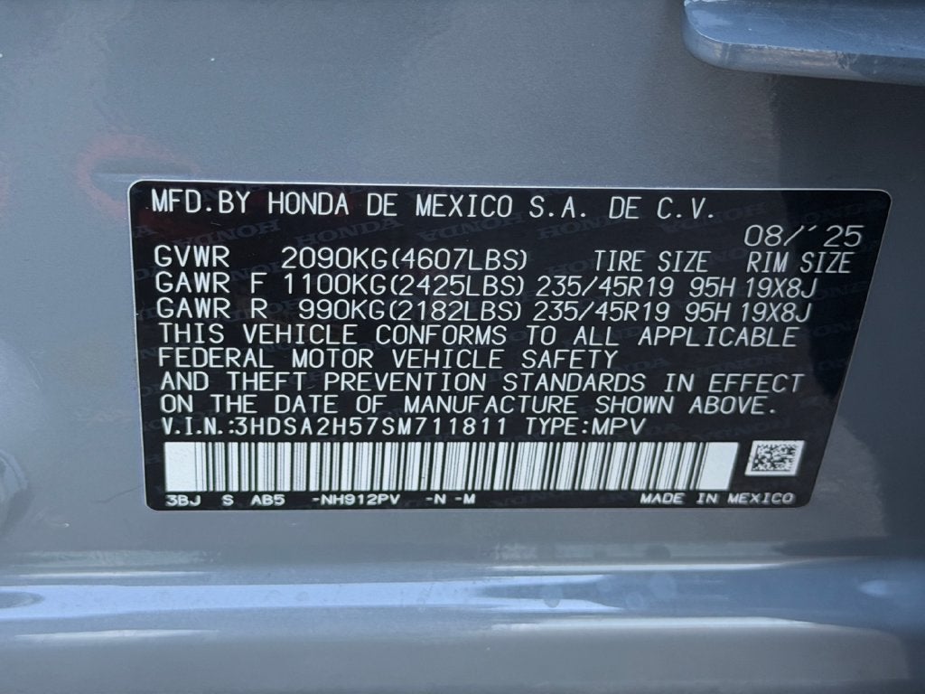2025 Acura ADX A-Spec Package