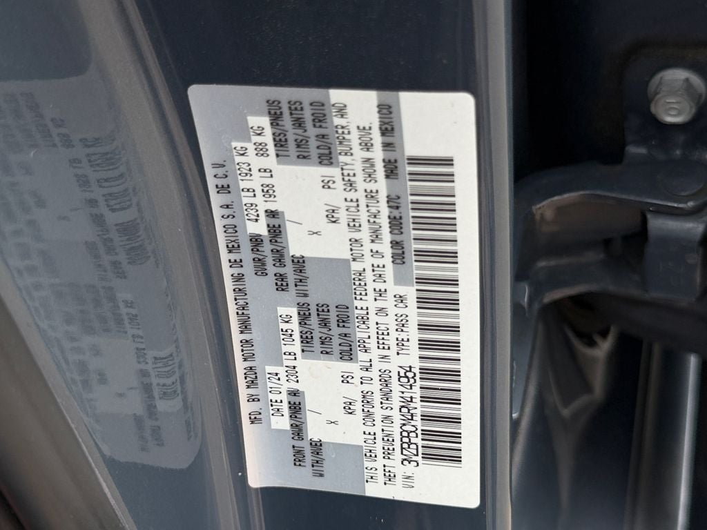2024 Mazda Mazda3 2.5 S Carbon Edition