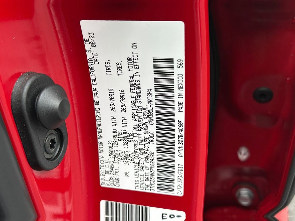 2023 Toyota Tacoma TRD Off-Road V6