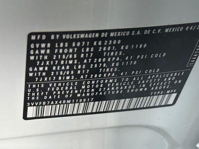 2024 Volkswagen Tiguan 2.0T S