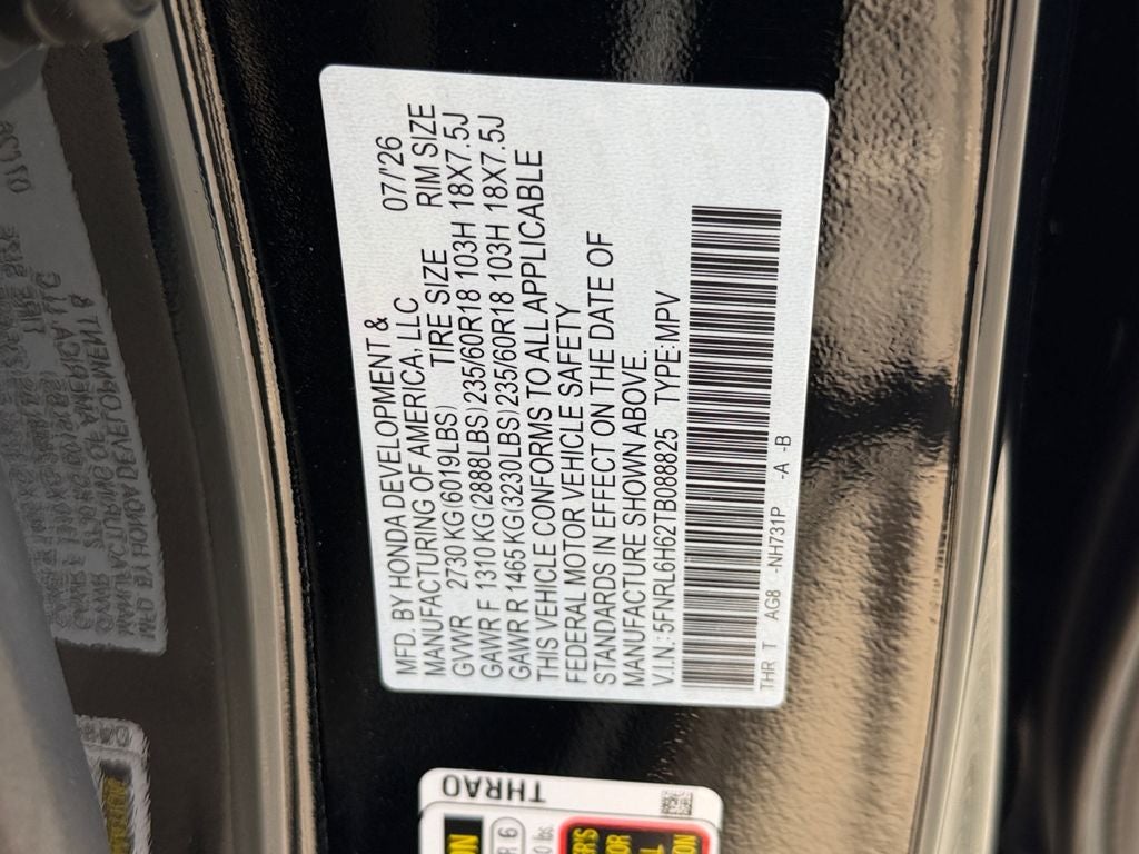 2026 Honda Odyssey EX-L