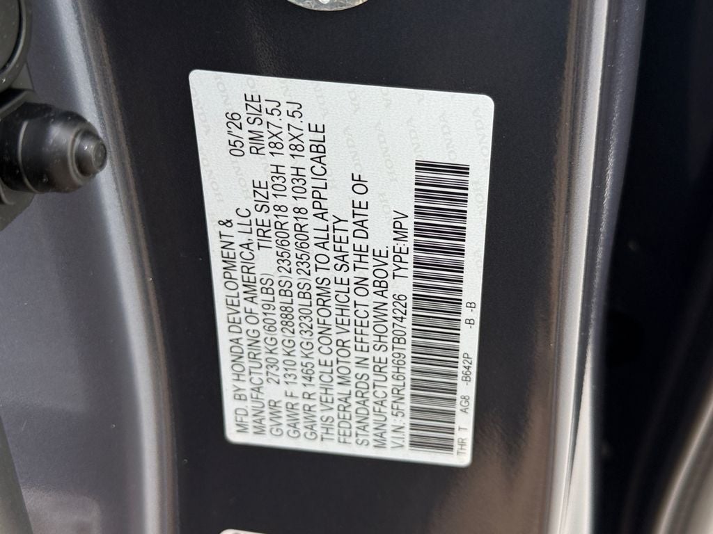 2026 Honda Odyssey EX-L