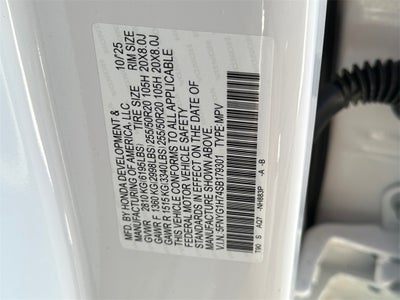 2025 Honda Pilot Touring+