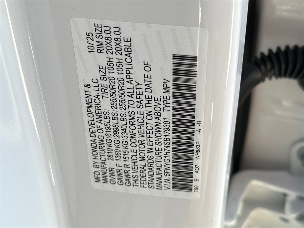 2025 Honda Pilot Touring+