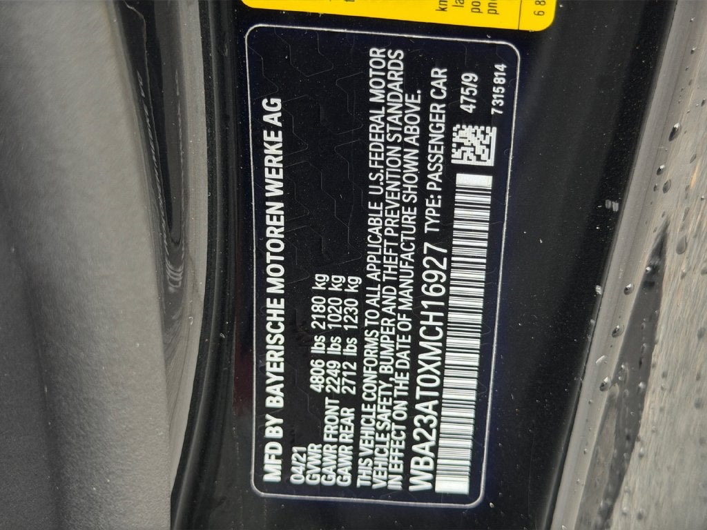 2021 BMW 4 Series 430i