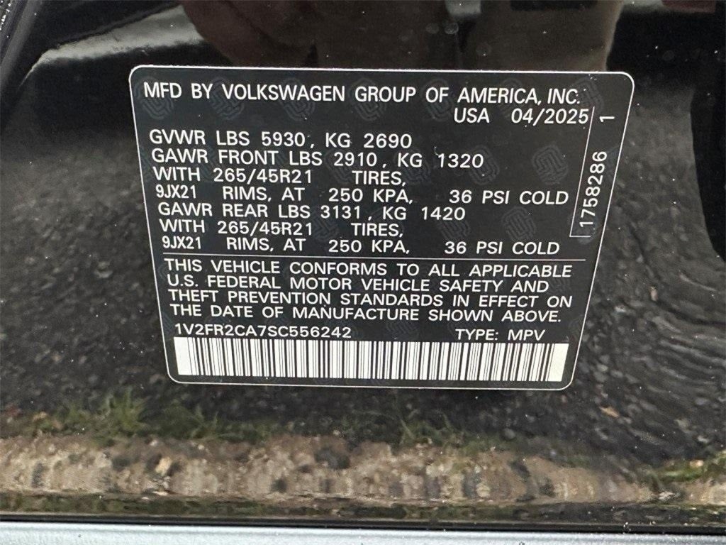 2025 Volkswagen Atlas 2.0T SEL Premium R-Line