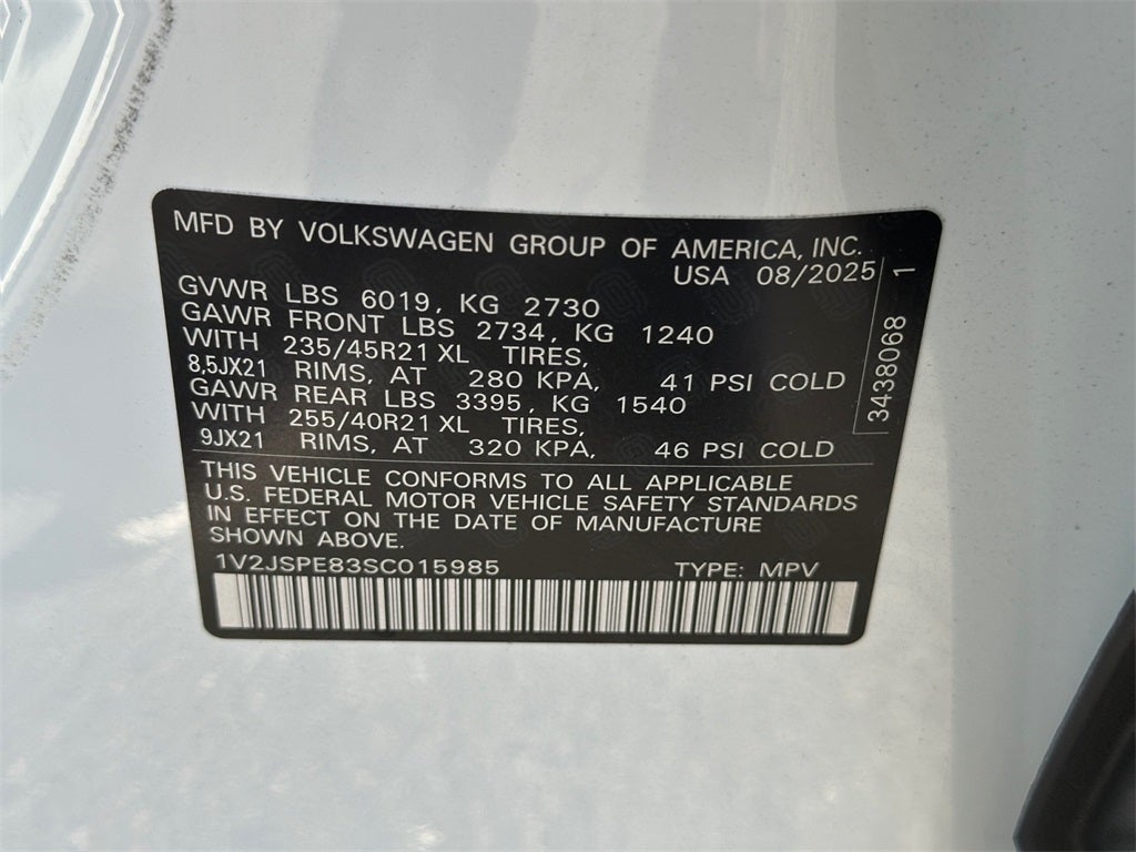 2025 Volkswagen ID.4 Pro S Plus