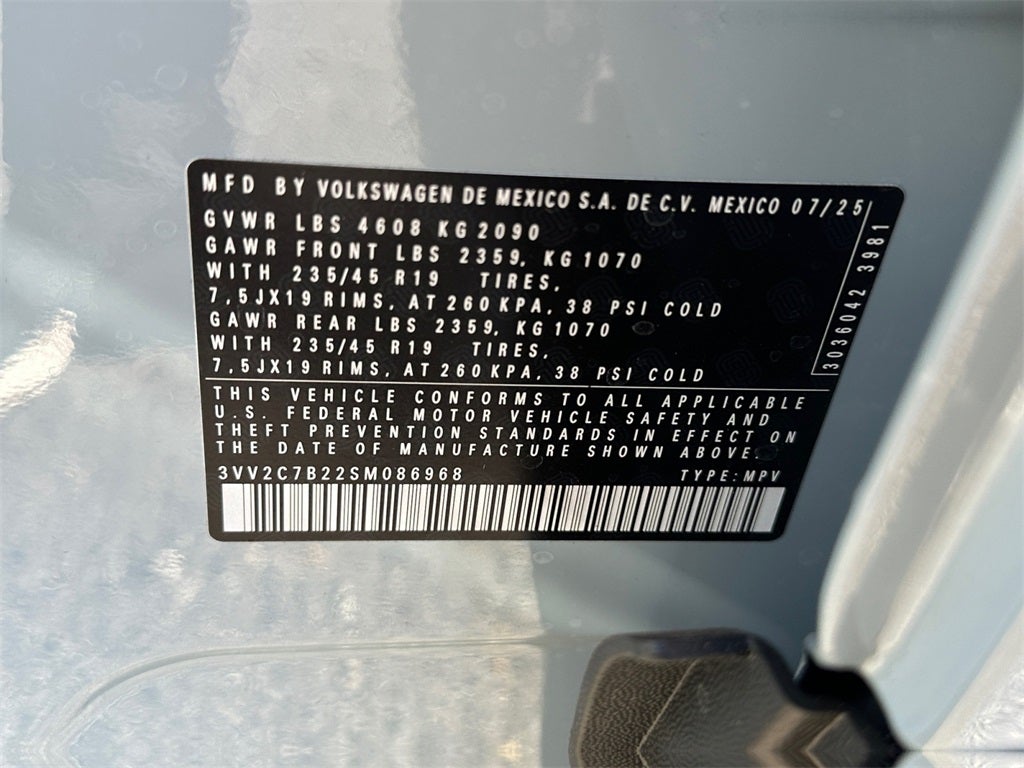 2025 Volkswagen Taos 1.5T SE Black