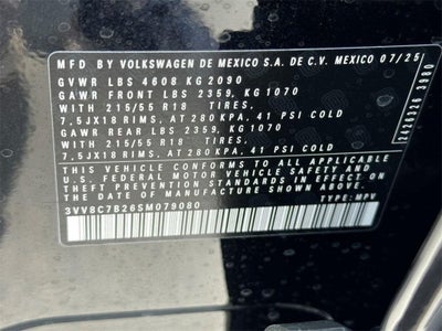 2025 Volkswagen Taos 1.5T S