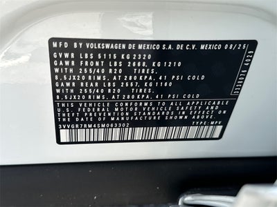 2025 Volkswagen Tiguan 2.0T SE R-Line Black