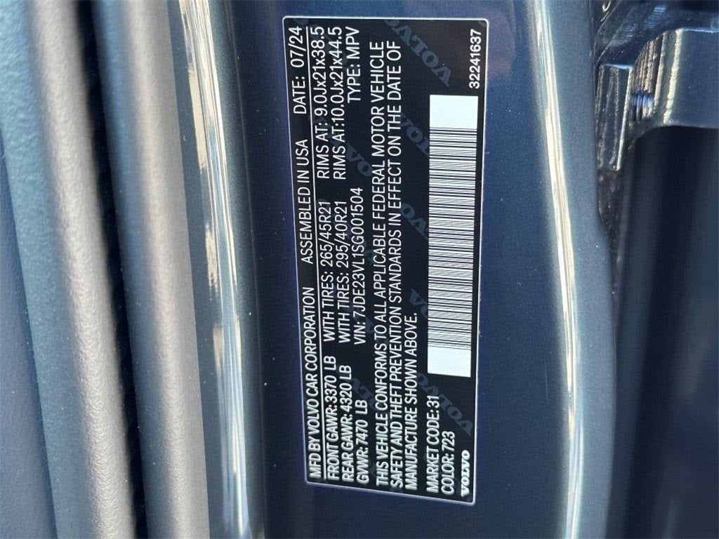 2025 Volvo EX90 Twin Motor Performance Ultra 7-Seater