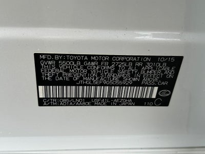 2016 Lexus LS 460 L 460 L