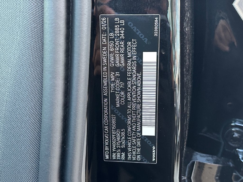 2026 Volvo XC90 B6 Ultra