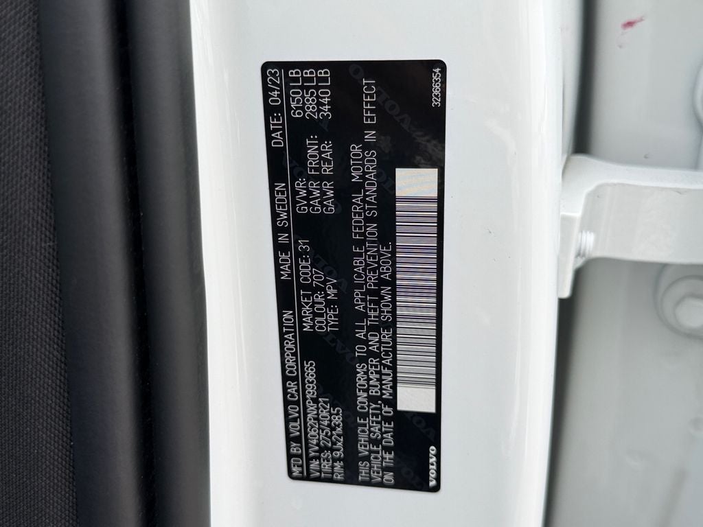 2023 Volvo XC90 B6 Plus 7-Seater Volvo Certified