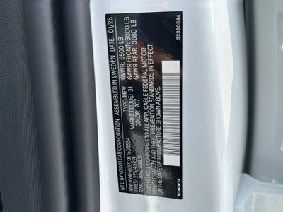2026 Volvo XC90 Plug-In Hybrid T8 Plus 7 Passenger