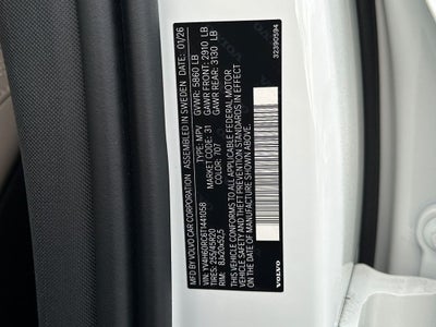 2026 Volvo XC60 Plug-In Hybrid T8 Plus