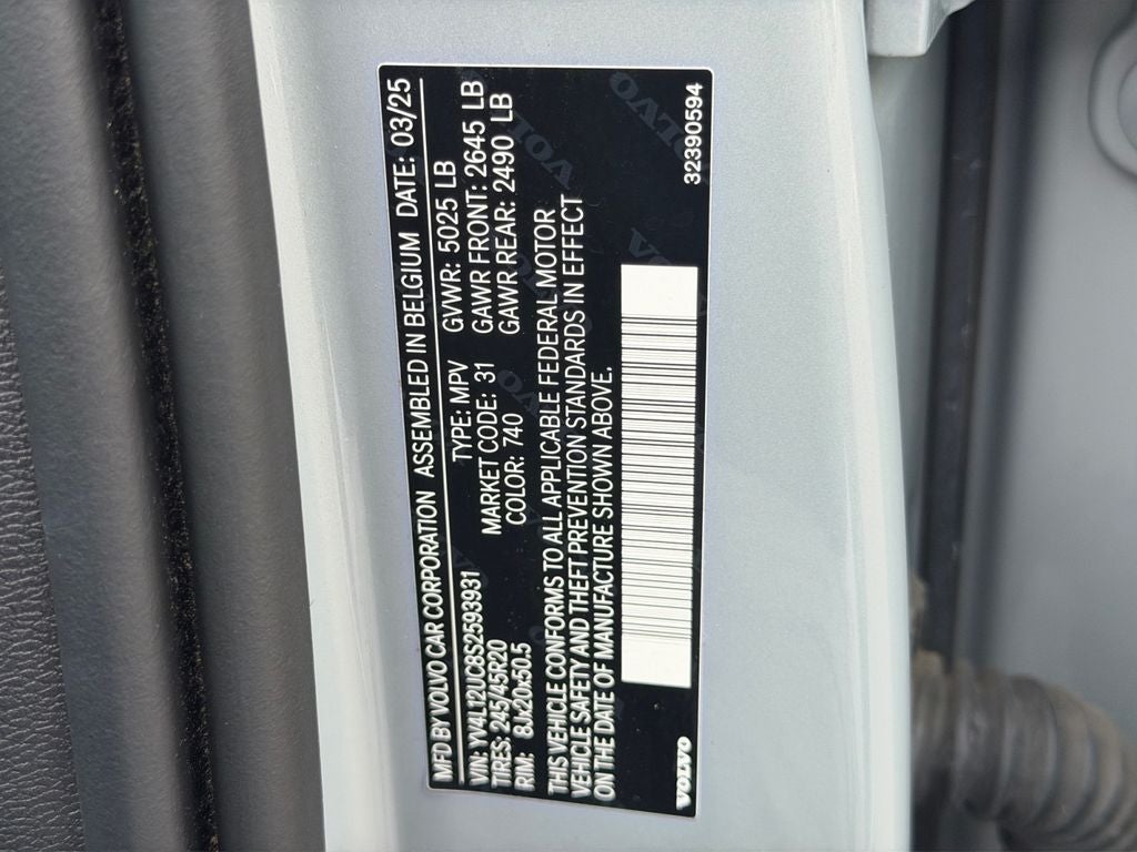 2025 Volvo XC40 B5 Plus Dark Theme Volvo Certified