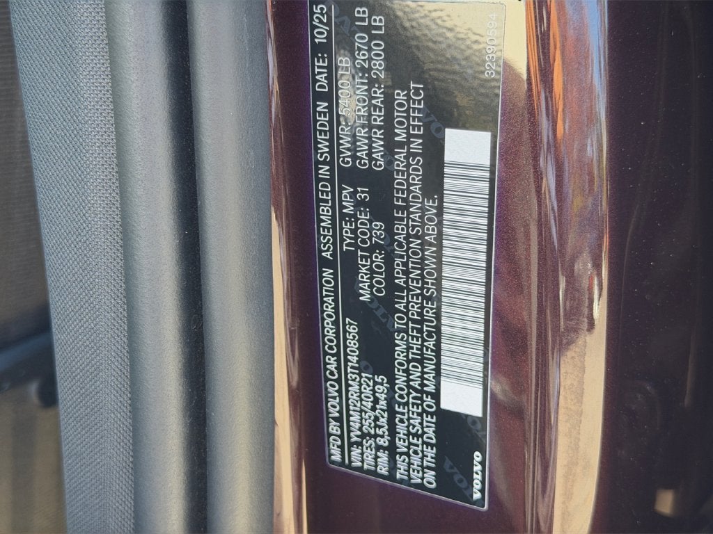 2026 Volvo XC60 B5 Ultra Volvo Certified