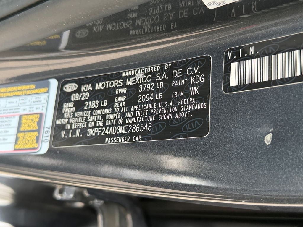 2021 Kia Forte LXS