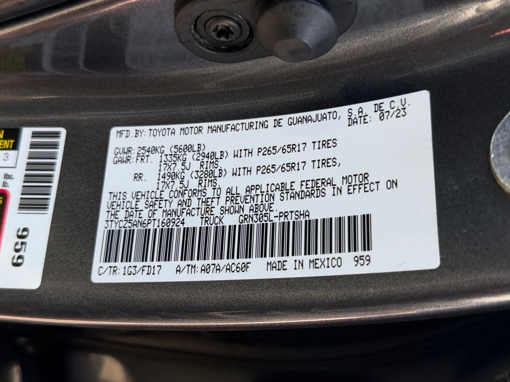 2023 Toyota Tacoma TRD Sport V6