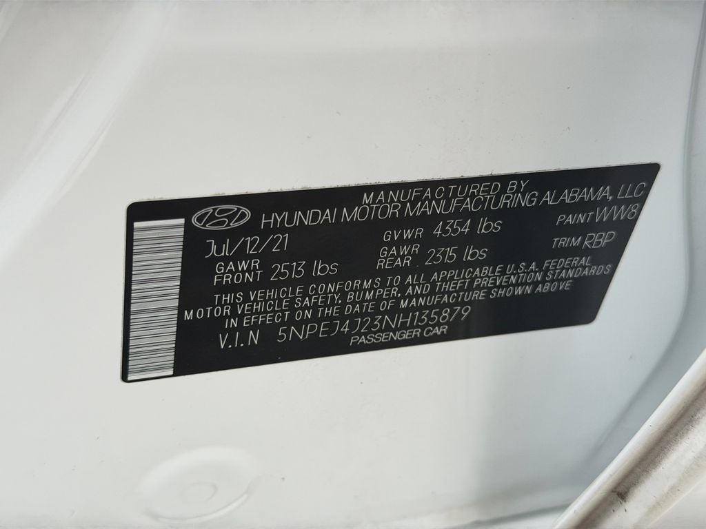 2022 Hyundai Sonata SEL Plus