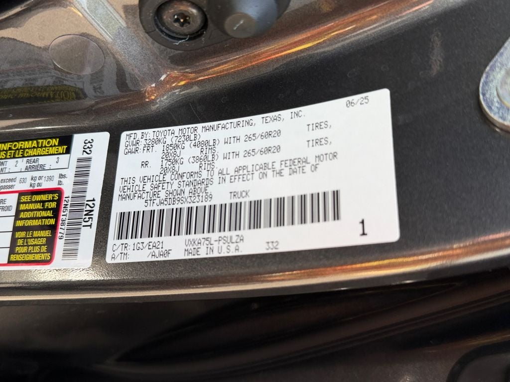 2025 Toyota Tundra Limited
