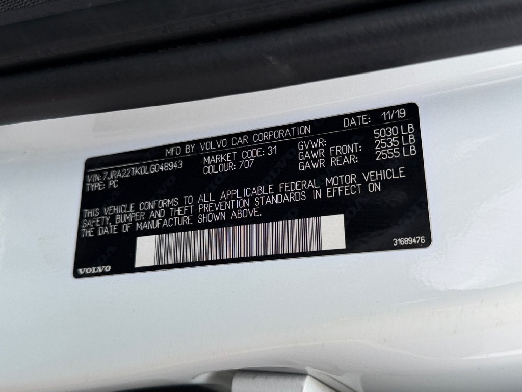 2020 Volvo S60 T6 Momentum