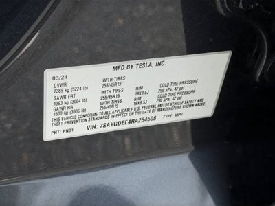 2024 Tesla Model Y Long Range